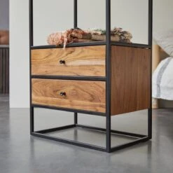 Agra - Colonne Enfant En Acacia Massif Et Métal -Magasin De Meubles 1200 1200 agra colonne enfant en acacia massif et metal 5