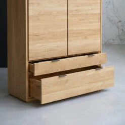 Senson - Armoire De Rangement En Chêne Massif -Magasin De Meubles 1200 1200 armoire de rangement en chene massif senson 4