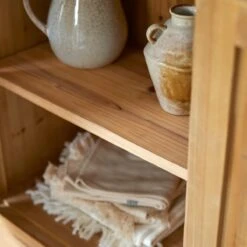 Yuki - Armoire De Rangement En Pin Massif Recyclé Naturel -Magasin De Meubles 1200 1200 armoire de rangement en pin massif recycle yuki naturel 5