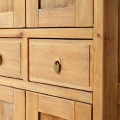 Yuki - Armoire De Rangement En Pin Massif Recyclé Naturel -Magasin De Meubles 1200 1200 armoire de rangement en pin massif recycle yuki naturel 6