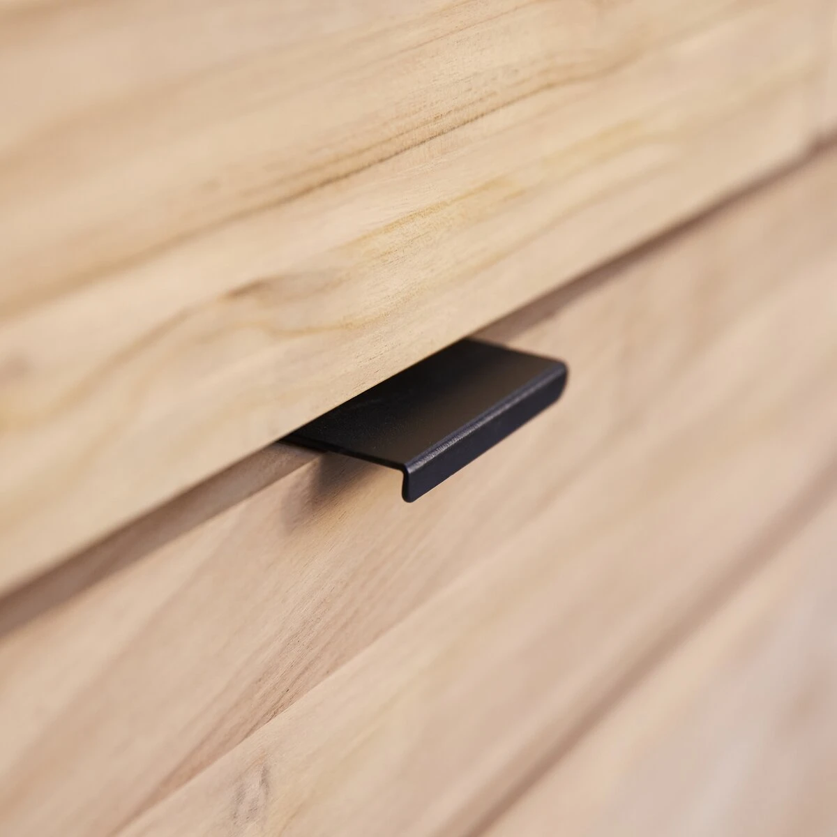 Senson - Armoire De Rangement En Teck Massif 5 Senson - Armoire De Rangement En Teck Massif – Image 3