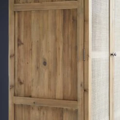 Ninon - Armoire En Pin Et Cannage -Magasin De Meubles 1200 1200 armoire en pin et cannage ninon 5