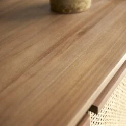 Roots - Armoire En Teck Massif Recyclé Et Cannage -Magasin De Meubles 1200 1200 armoire en teck massif et cannage roots 2