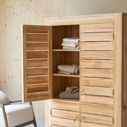 Minimalys - Armoire En Teck Massif -Magasin De Meubles 1200 1200 armoire en teck massif minimalys 6