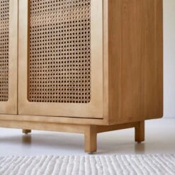 Luis - Armoire Enfant En Orme Massif Et Cannage -Magasin De Meubles 1200 1200 armoire enfant en orme massif et cannage luis 4