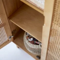 Luis - Armoire Enfant En Orme Massif Et Cannage -Magasin De Meubles 1200 1200 armoire enfant en orme massif et cannage luis 7