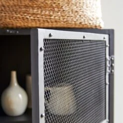 Alma - Armoire Grillagée En Métal -Magasin De Meubles 1200 1200 armoire grillagee en metal alma 6