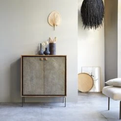 Temis - Bahut Bar En Acacia 90 Cm