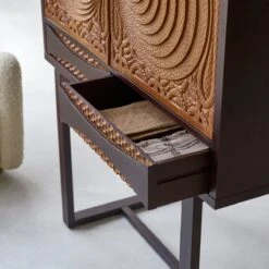 Frida - Bahut En Acajou Massif 120 Cm -Magasin De Meubles 1200 1200 bahut en acajou massif frida 120 cm 5