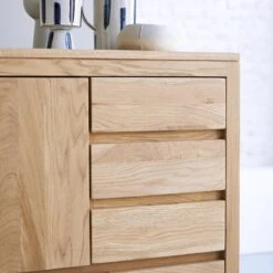 Paulo - Bahut En Chêne Massif 80 Cm -Magasin De Meubles 1200 1200 bahut en chene massif paulo 80 cm 2