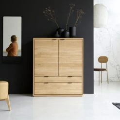 Senson - Bahut En Chêne Massif 110 Cm