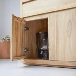 Paulo - Bahut En Teck Massif 80 Cm -Magasin De Meubles 1200 1200 bahut en teck massif paulo 80 cm 5