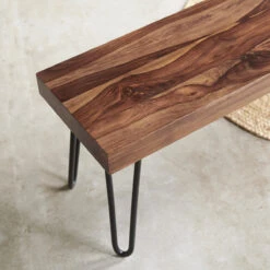 Helga - Banc En Palissandre Massif 135 Cm -Magasin De Meubles 1200 1200 banc en palissandre massif helga 135 cm 4