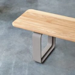 Harper - Banc En Teck Massif Et Aluminium 13 Harper - Banc En Teck Massif Et Aluminium -Magasin De Meubles 1200 1200 banc en teck massif et aluminium harper 5