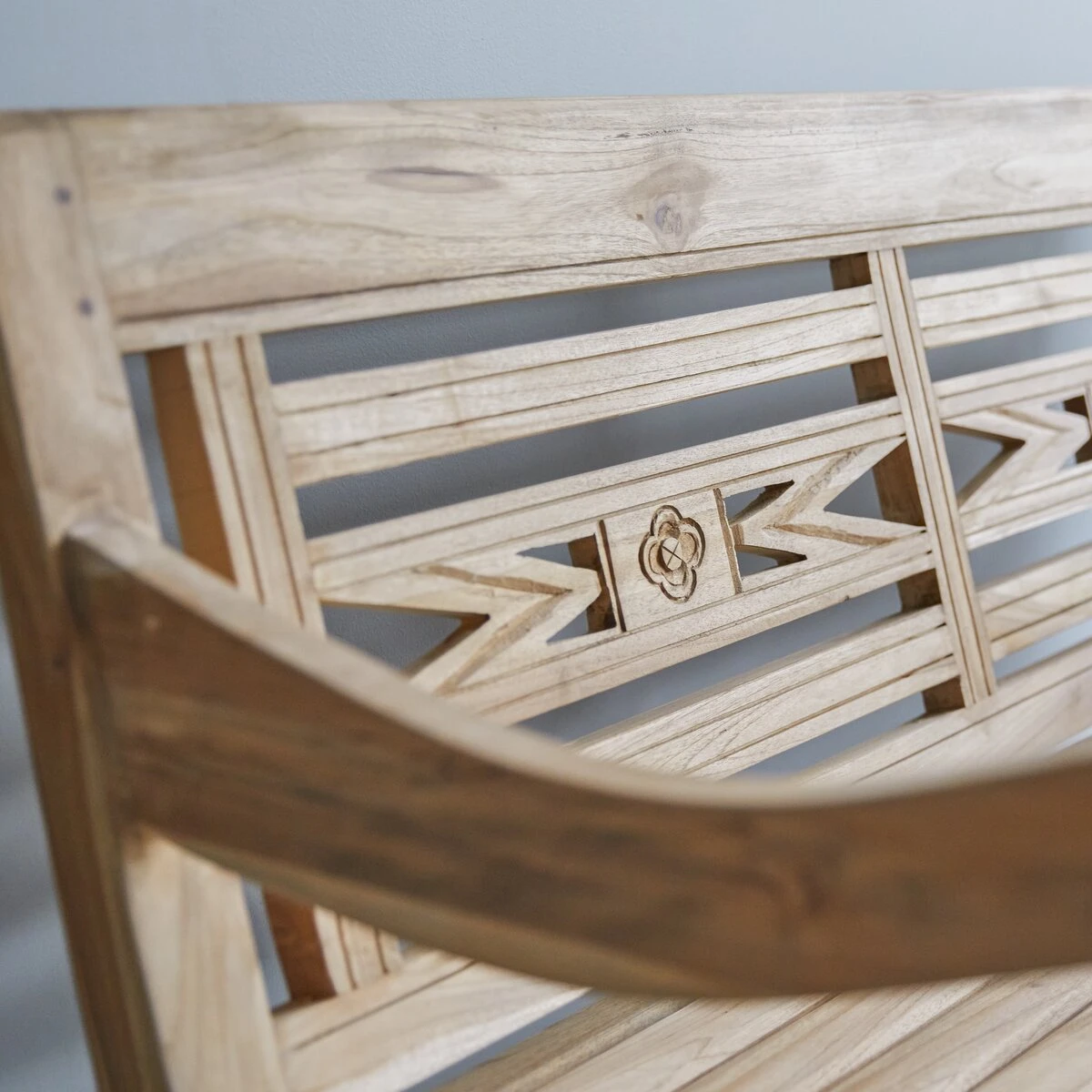 Marceau - Banc En Teck Massif Recyclé 6 Marceau - Banc En Teck Massif Recyclé – Image 4