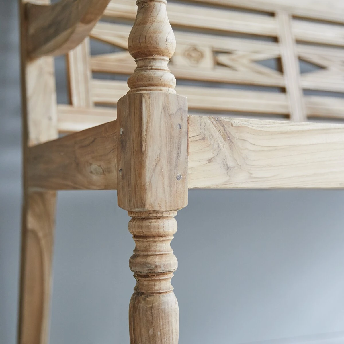 Marceau - Banc En Teck Massif Recyclé 8 Marceau - Banc En Teck Massif Recyclé – Image 6