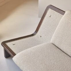 Folk - Banquette En Mindi Massif Et Tissu écru 2 Places -Magasin De Meubles 1200 1200 banquette en mindi massif et tissu ecru 2 places folk 6