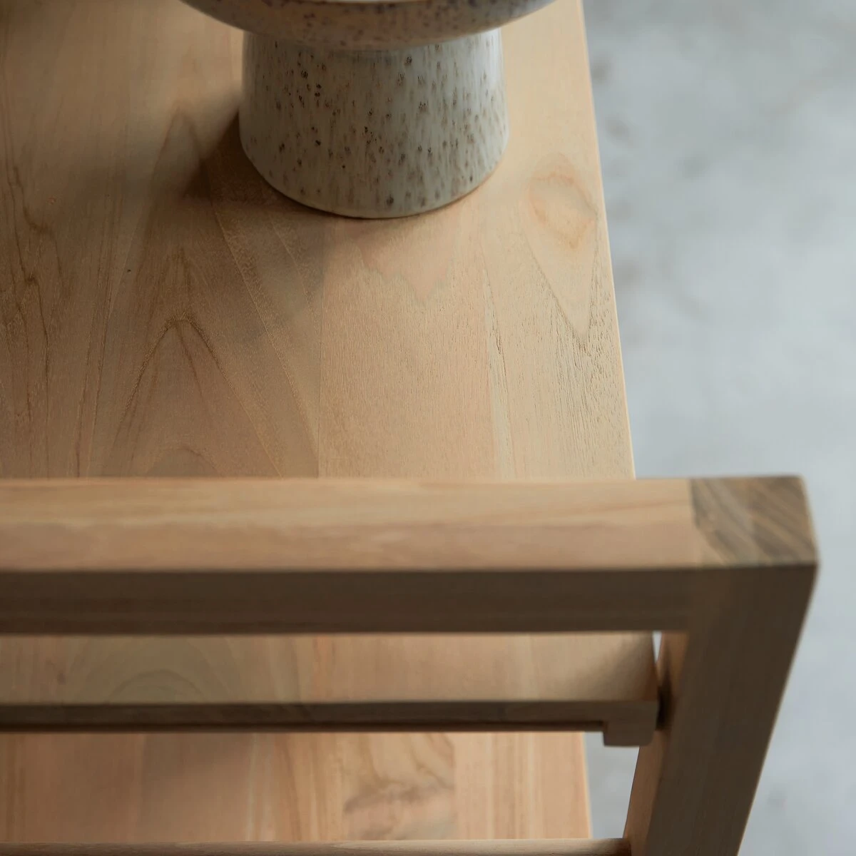 Sera - Bibliothèque Basse En Teck Massif 5 Sera - Bibliothèque Basse En Teck Massif – Image 3