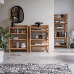 Sera - Bibliothèque Basse En Teck Massif 19 Sera - Bibliothèque Basse En Teck Massif -Magasin De Meubles 1200 1200 bibliotheque basse en teck massif sera 8