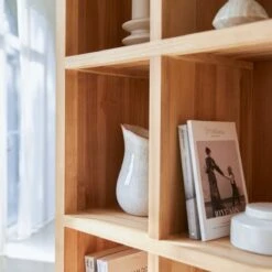 Coffee Tek - Bibliothèque En Teck Massif 15 Coffee Tek - Bibliothèque En Teck Massif -Magasin De Meubles 1200 1200 bibliotheque en teck massif coffee tek 4