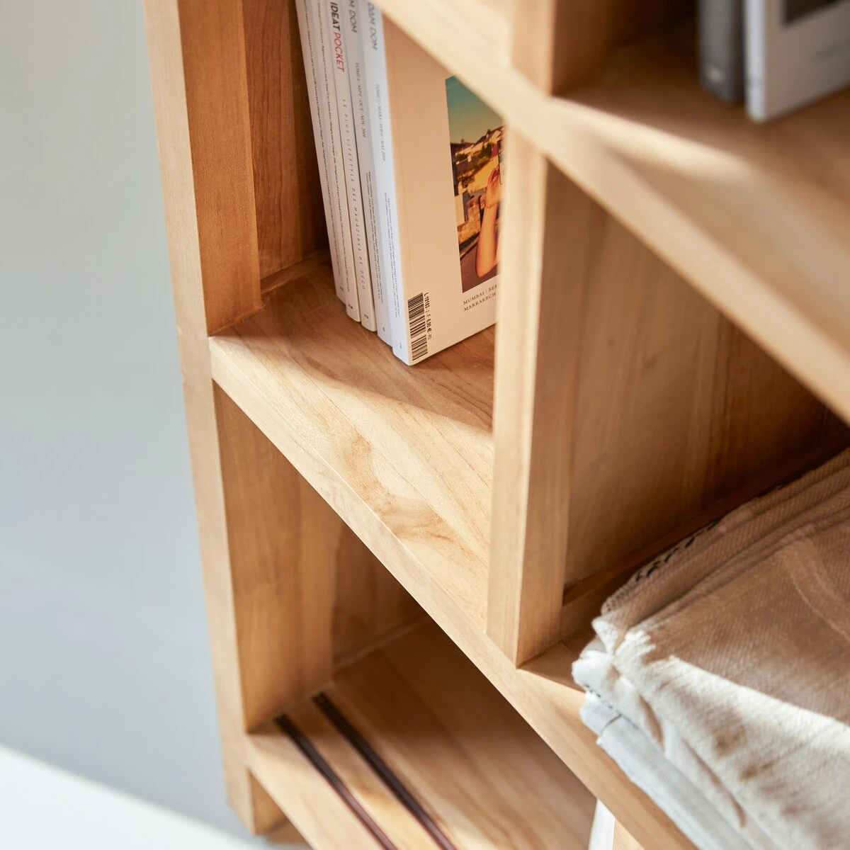 Coffee Tek - Bibliothèque En Teck Massif 8 Coffee Tek - Bibliothèque En Teck Massif – Image 6