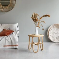 Lina - Bout De Canapé En Rotin