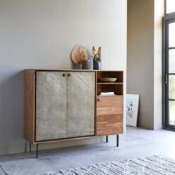 Temis - Buffet En Acacia 150 Cm -Magasin De Meubles 1200 1200 buffet en acacia temis 150 cm 3