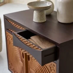 Frida - Buffet En Acajou Massif 93 Cm -Magasin De Meubles 1200 1200 buffet en acajou massif frida 93 cm 5