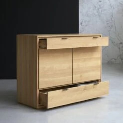 Senson - Buffet En Chêne Massif 120 Cm -Magasin De Meubles 1200 1200 buffet en chene massif senson 120 cm 6