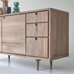 Jonàk - Buffet En Noyer Massif 145 Cm -Magasin De Meubles 1200 1200 buffet en noyer massif jonak 145 cm 5