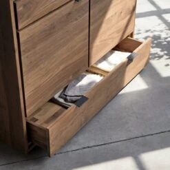 Senson - Buffet En Noyer Massif 120 Cm -Magasin De Meubles 1200 1200 buffet en noyer massif senson 120 cm 5