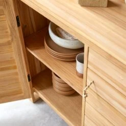 Minimalys - Buffet En Teck Massif 170 Cm -Magasin De Meubles 1200 1200 buffet en teck massif minimalys 170 cm 4