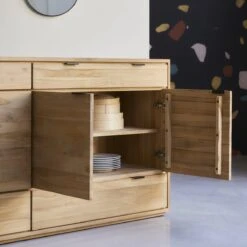 Senson - Buffet En Teck Massif 200 Cm -Magasin De Meubles 1200 1200 buffet en teck massif senson 200 cm 4