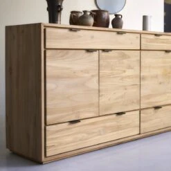 Senson - Buffet En Teck Massif 200 Cm -Magasin De Meubles 1200 1200 buffet en teck massif senson 200 cm 6