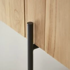 Honorine - Buffet Haut En Teck Massif 165 Cm -Magasin De Meubles 1200 1200 buffet haut en teck massif honorine 165 cm 6