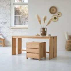 Eden - Bureau En Chêne Massif 10 Eden - Bureau En Chêne Massif -Magasin De Meubles 1200 1200 bureau en chene massif eden 3