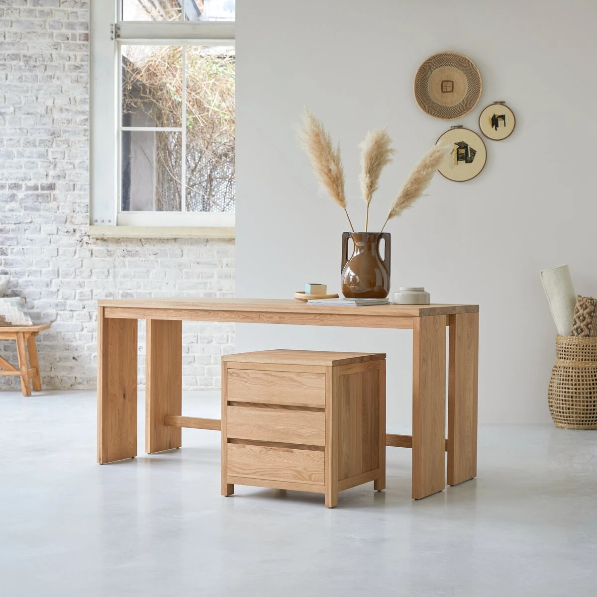 Eden - Bureau En Chêne Massif 6 Eden - Bureau En Chêne Massif – Image 4