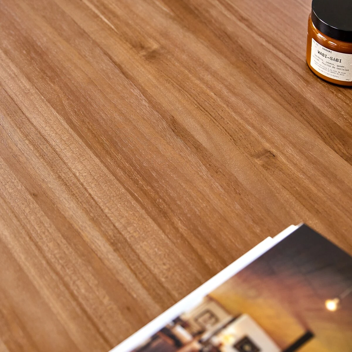 Trestle - Bureau En Teck Massif Recyclé 5 Trestle - Bureau En Teck Massif Recyclé – Image 3