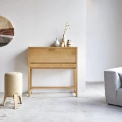 Eyota - Bureau En Chêne Et Marbre -Magasin De Meubles 1200 1200 bureau eyota en chene et marbre 6