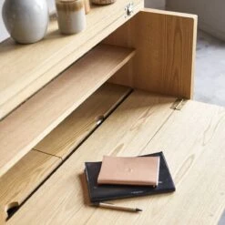 Eyota - Bureau En Chêne Et Marbre -Magasin De Meubles 1200 1200 bureau eyota en chene et marbre 7