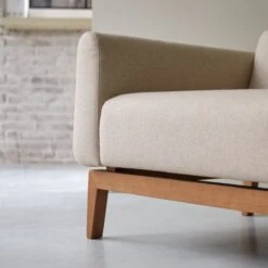 Bjorn - Canapé En Chêne Massif Et Tissu écru 3 Places -Magasin De Meubles 1200 1200 canape bjorn en chene massif et tissu ecru 3 places 2