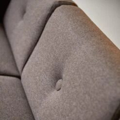 Bjorn - Canapé En Chêne Massif Et Tissu Marron 3 Places -Magasin De Meubles 1200 1200 canape bjorn en chene massif et tissu marron 3 places 3