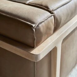 Cobbelwood - Canapé En Chêne Massif Et Cuir Cheyenne , 2 Places -Magasin De Meubles 1200 1200 canape cobbelwood en chene massif et cuir cheyenne 6