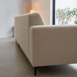 Lars - Canapé D'angle Droit En Tissu écru 300 X 150 Cm, 5 Places 17 Lars - Canapé D'angle Droit En Tissu écru 300 X 150 Cm, 5 Places -Magasin De Meubles 1200 1200 canape d angle droit en tissu ecru 150 cm lars 6