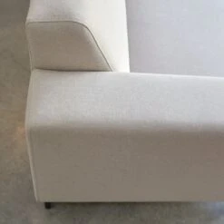 Lars - Canapé D'angle Droit En Tissu écru 295 X 185 Cm, 5 Places -Magasin De Meubles 1200 1200 canape d angle droit en tissu ecru 185 cm lars 5