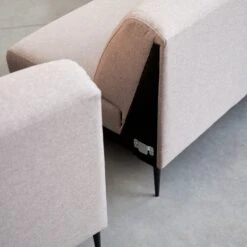 Finn - Canapé D'angle Droit En Tissu Gris 270 X 180 Cm, 4 Places -Magasin De Meubles 1200 1200 canape d angle droit en tissu gris 270 cm finn 6