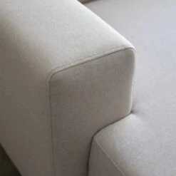 Lars - Canapé D'angle Gauche En Tissu écru 300 X 150 Cm, 5 Places -Magasin De Meubles 1200 1200 canape d angle gauche en tissu ecru 150 cm lars 2