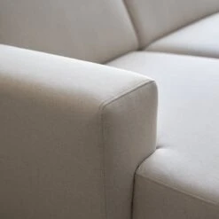 Lars - Canapé D'angle Gauche En Tissu écru 300 X 150 Cm, 5 Places -Magasin De Meubles 1200 1200 canape d angle gauche en tissu ecru 150 cm lars 5