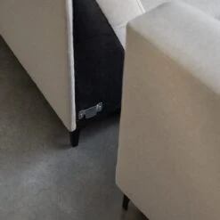 Lars - Canapé D'angle Gauche En Tissu écru 295 X 185 Cm, 5 Places -Magasin De Meubles 1200 1200 canape d angle gauche en tissu ecru 185 cm lars 7