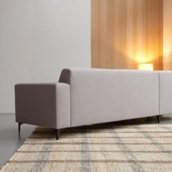 Lars - Canapé D'angle Gauche En Tissu Gris 300 X 150 Cm, 5 Places 10 Lars - Canapé D'angle Gauche En Tissu Gris 300 X 150 Cm, 5 Places -Magasin De Meubles 1200 1200 canape d angle gauche en tissu gris 150 cm lars 2